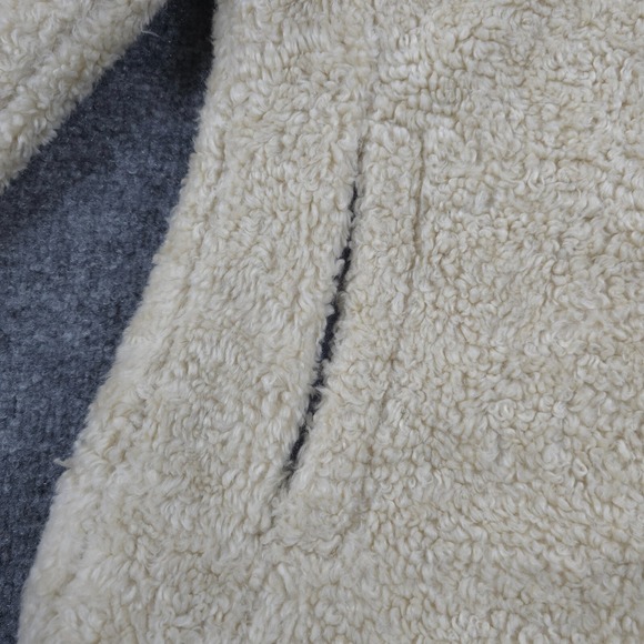 Pendleton Jacket Womens Medium Ivory White Sherpa High Pile Lined‎ Outdoors Camp - Picture 3 of 15